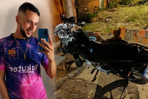 Motociclista de 26 anos permanece na UTI após grave acidente em Guanambi.