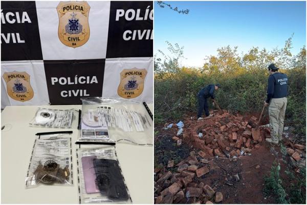 Operação da Polícia Civil prende suspeito por tráfico e apreende maconha em Licínio de Almeida.