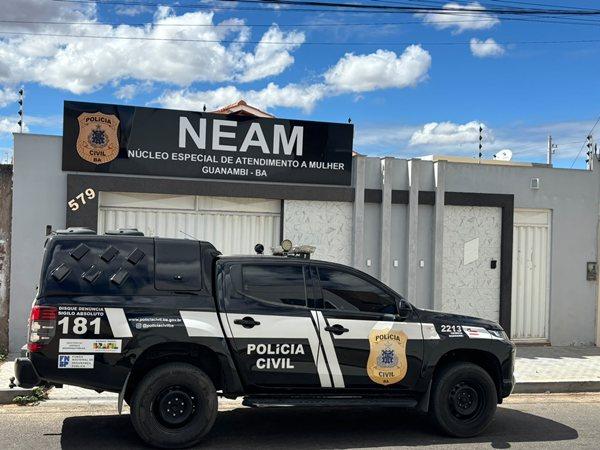 Polícia Civil prende suspeito de estuprar adolescente e ameaçar vítima em Guanambi.