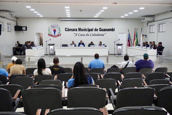 Câmara de Guanambi aprova Projetos e encaminha seis Indicações ao Executivo.