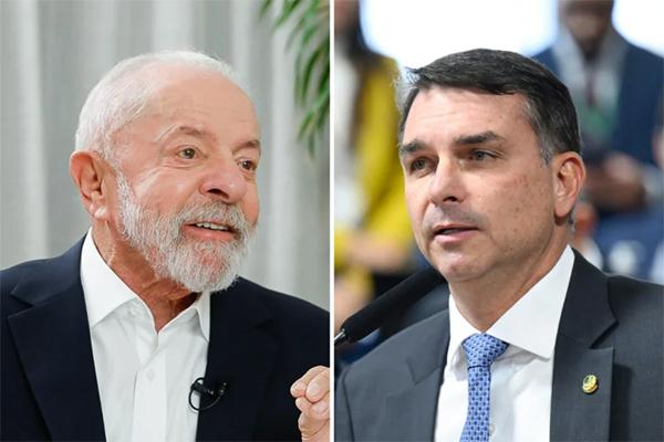 Lula e Flávio empatam em 42% no 2º turno, afirma pesquisa Quaest.