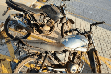 Maioria das motos apreendidas com menores em Malhada teria sido furtada ou roubada.