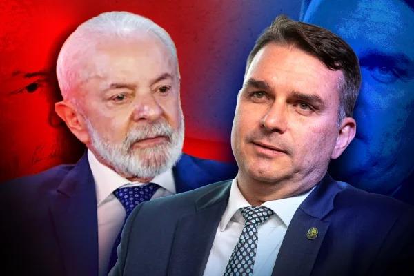 Pesquisa Atlas: Flávio Bolsonaro tem 46,4% e Lula 46,2% no segundo turno.