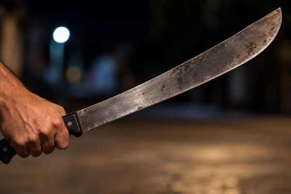 Rixa antiga: homem tenta atacar outro com facão e barra de ferro em Guanambi.