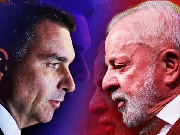 Pesquisa Datafolha mostra Lula e Flávio Bolsonaro tecnicamente empatados a três dias do 1º turno.