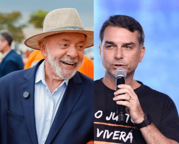Pesquisa Ipespe/Abrapel aponta Flávio Bolsonaro com 50,5% e Lula com 49,5% dos votos válidos.