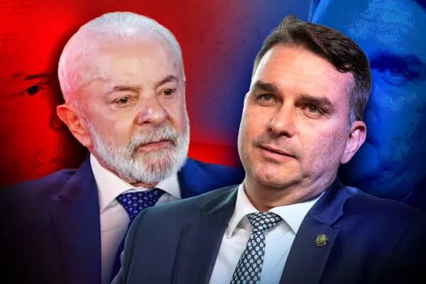 PoderData/Aya aponta Flávio Bolsonaro com 53% dos votos válidos contra 47% de Lula no 2º turno.
